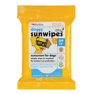 Petkin Doggy Sunwipes 20pk
