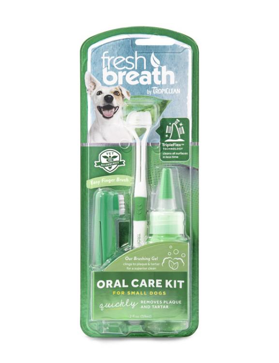 Tropiclean Fresh Breath Oral Care Kit Small - RSPCA VIC