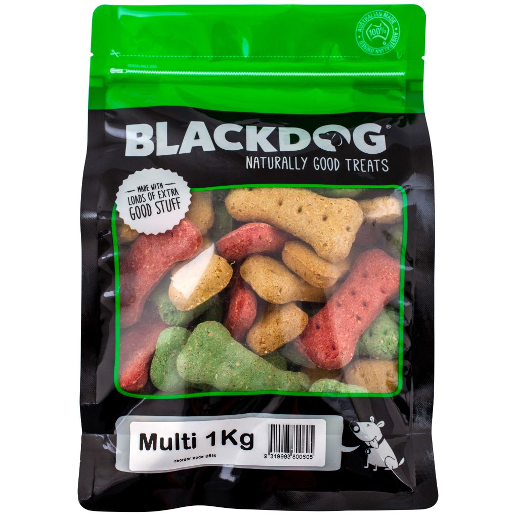 Black Dog Multi Biscuits 1kg - RSPCA VIC