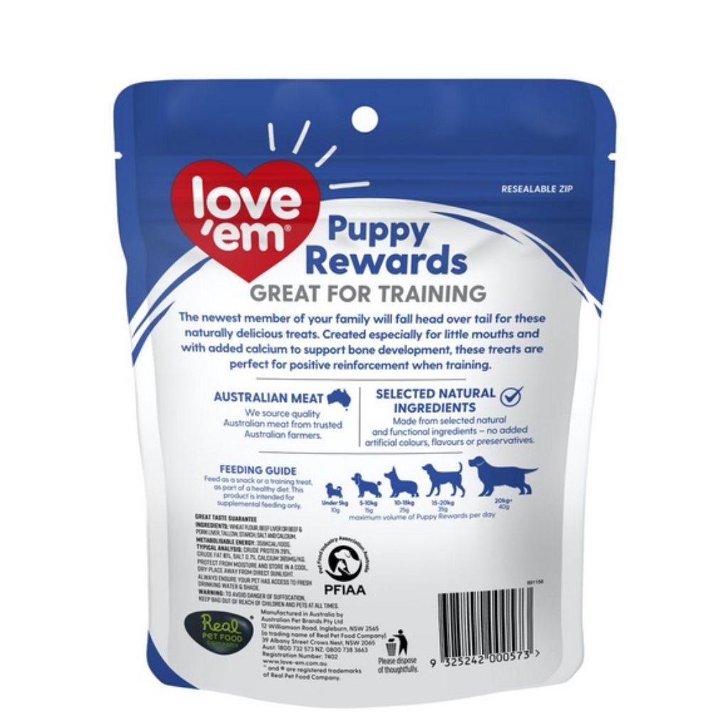 Love 'Ems Puppy Rewards 200g - RSPCA VIC