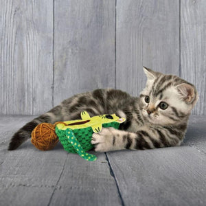 KONG Wrangler AvoCATo Crinkle Textured Catnip Cat Toy - RSPCA VIC