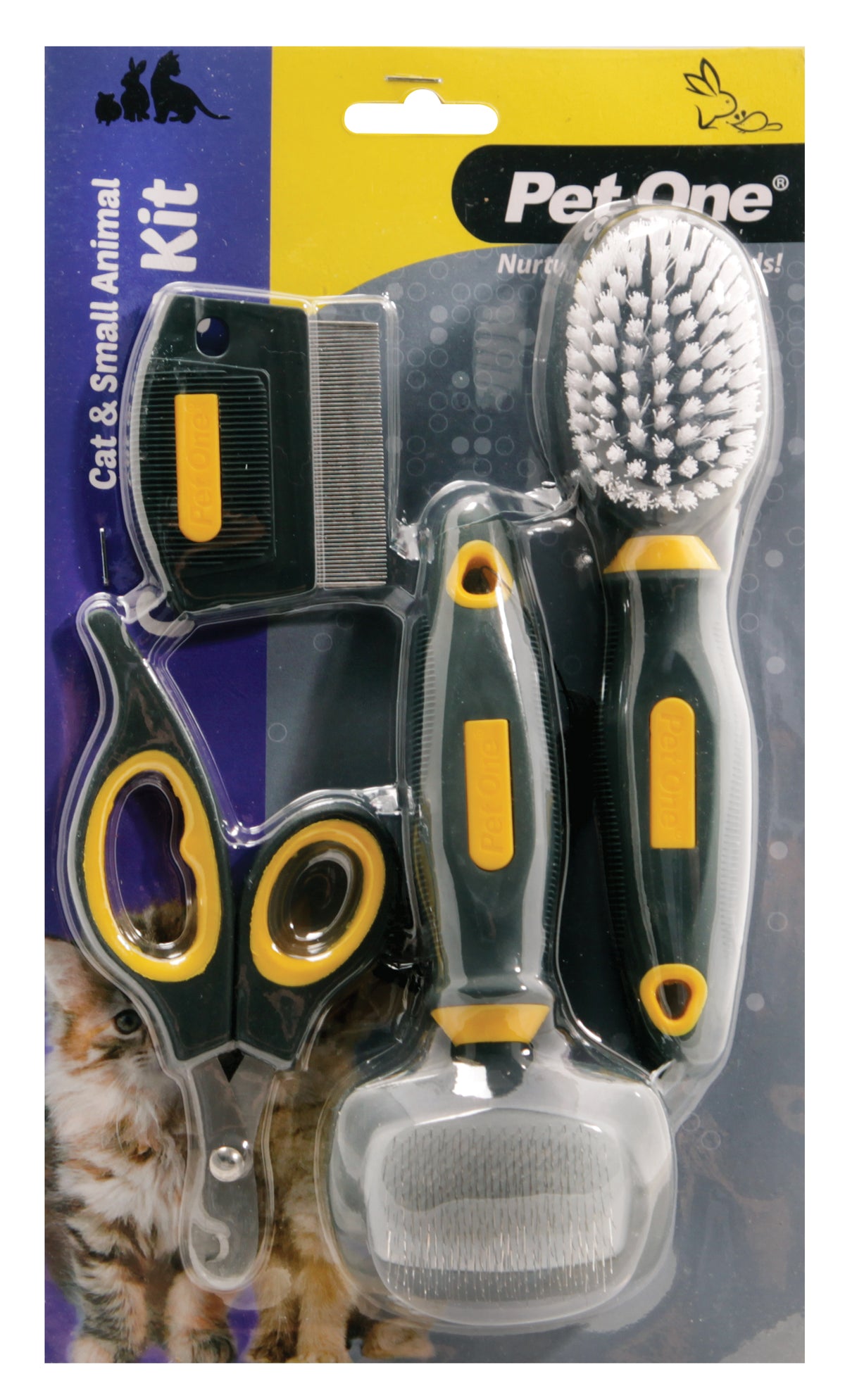 PO Cat & Small Animal Grooming Kit - RSPCA VIC