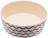 Beco Pets Classic Bamboo Dog Ocean Waves Bowl-Save The Waves - RSPCA VIC