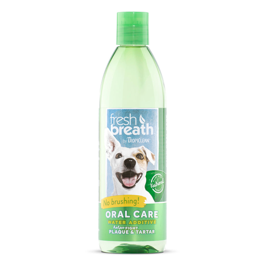 Tropiclean Fresh Breath Water Additive Dog 473ml - RSPCA VIC