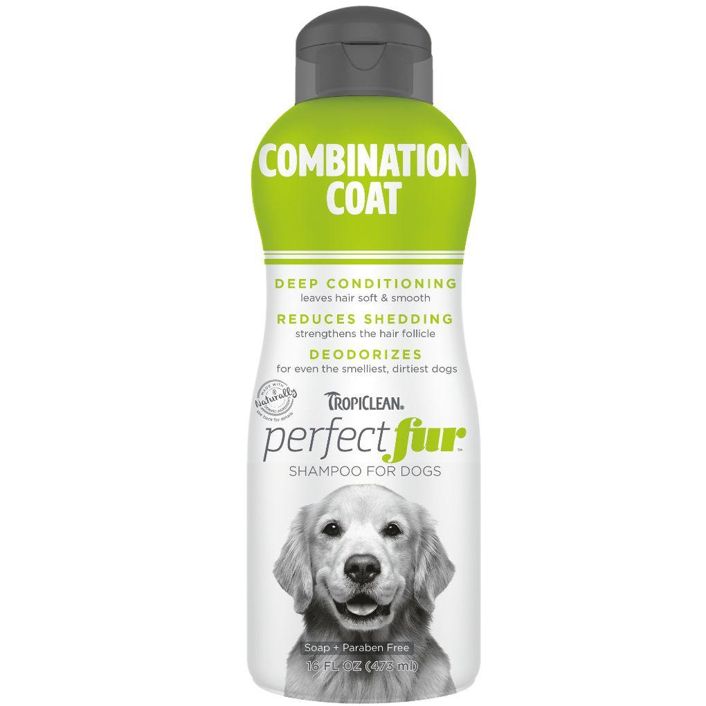 Tropiclean Perfect Fur Combination Coat Shampoo 473ml - RSPCA VIC