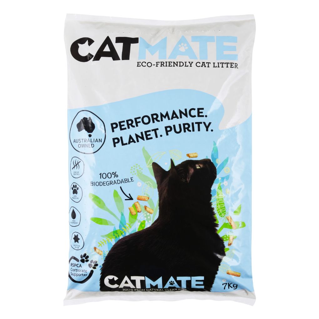 Catmate Cat Litter 7kg Wood Pellet Litter