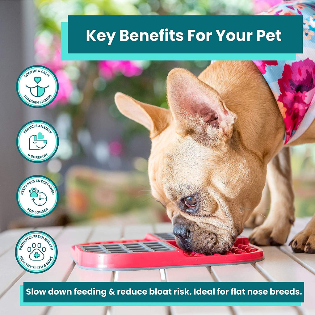 LickiMat Dog Slomo Slow Down Feeder Enrichment Toy - RSPCA VIC