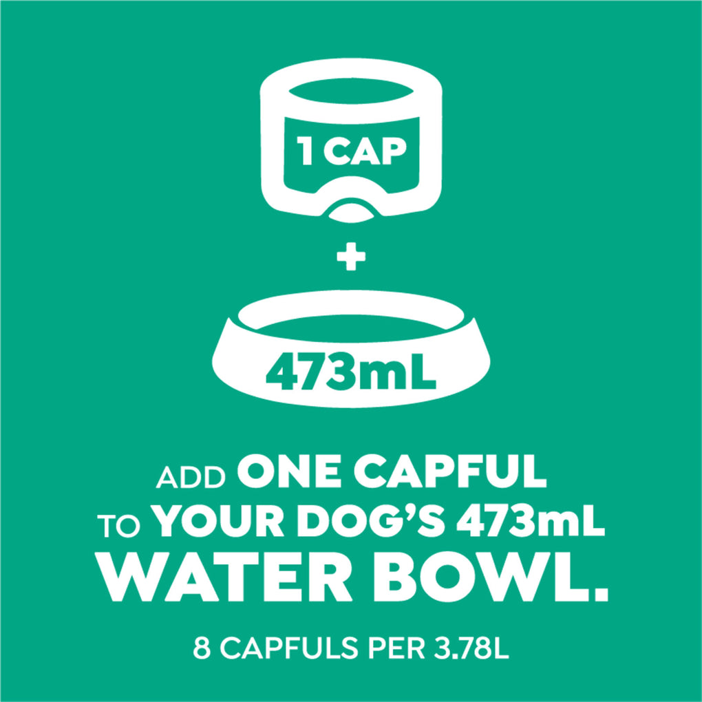 Tropiclean Fresh Breath Water Additive Dog 473ml - RSPCA VIC