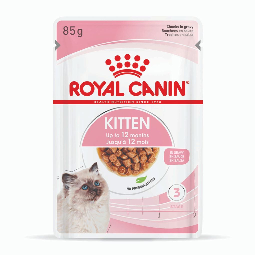 Royal Canin Kitten Gravy Pouches - RSPCA VIC