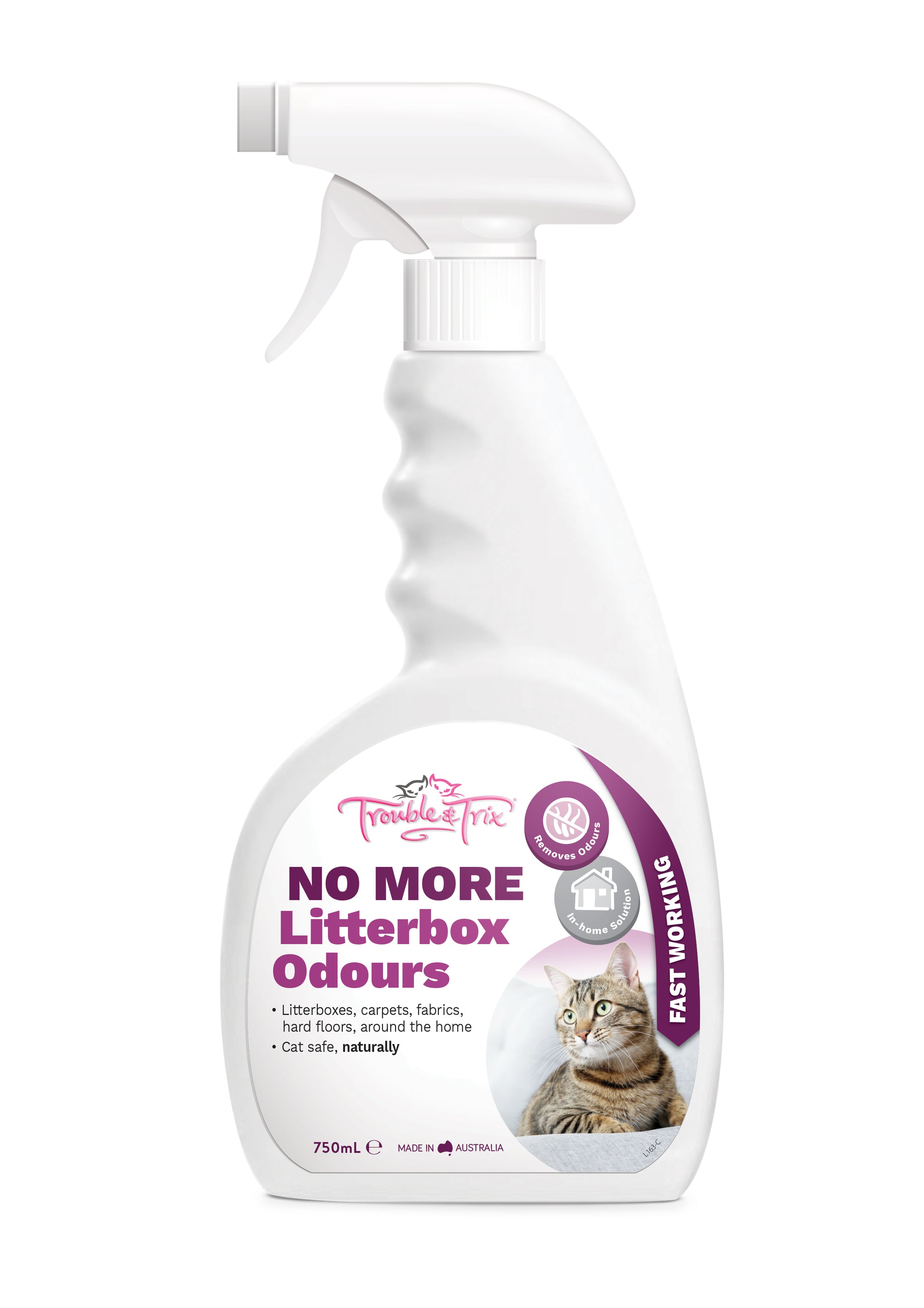 T&T No More Litterbox Odours 750ML Spray - RSPCA VIC