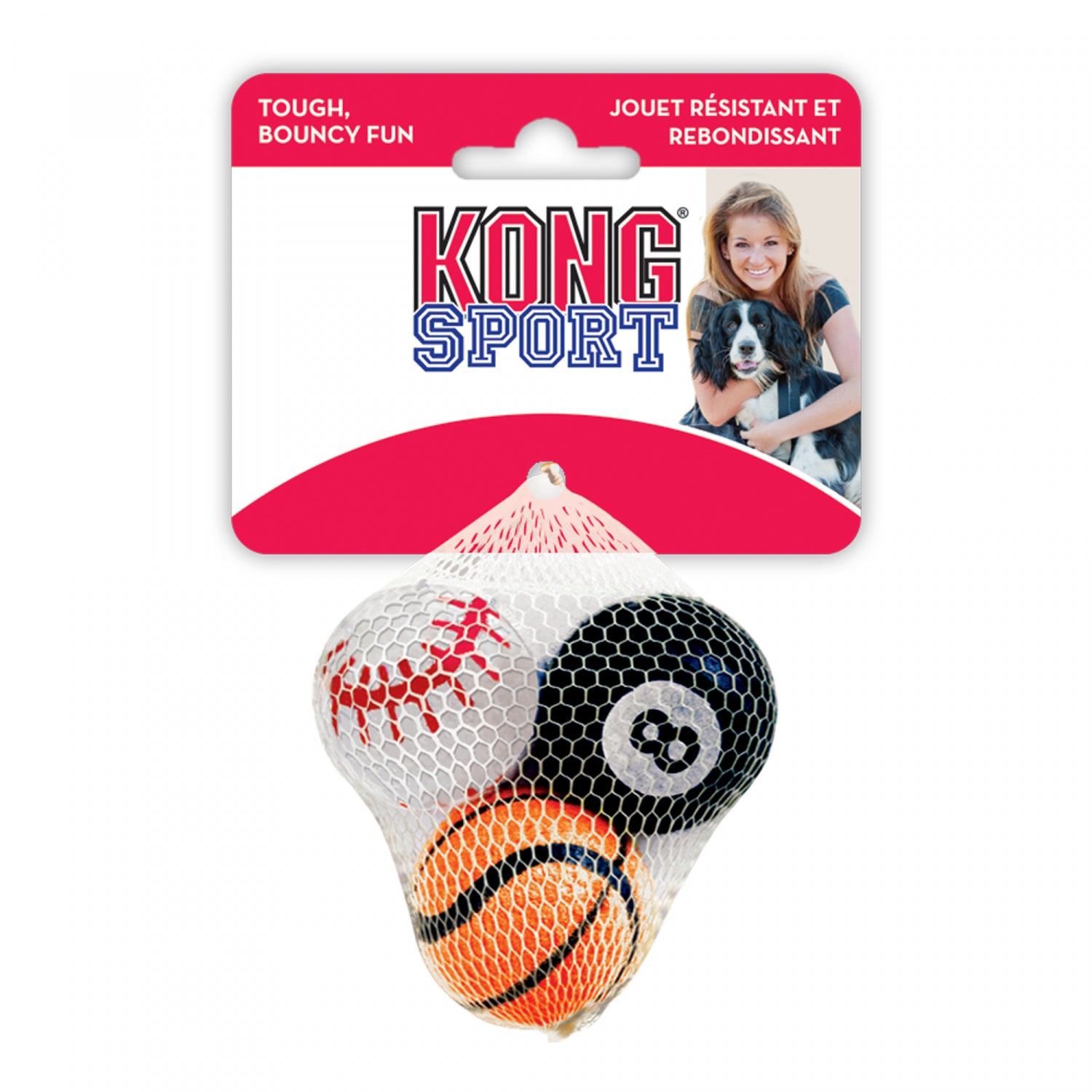 KONG Sports Balls Small 3 Pack - RSPCA VIC