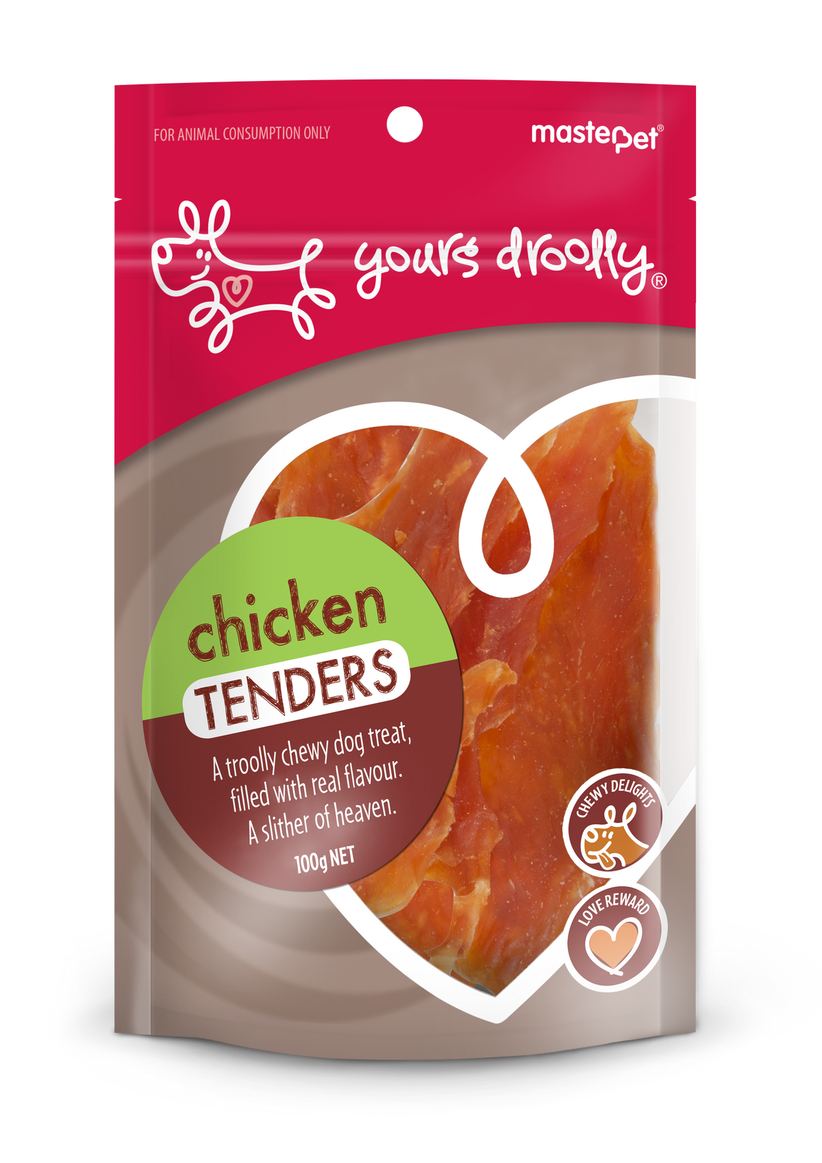 Yours Droolly Chicken Tenders 100g - RSPCA VIC