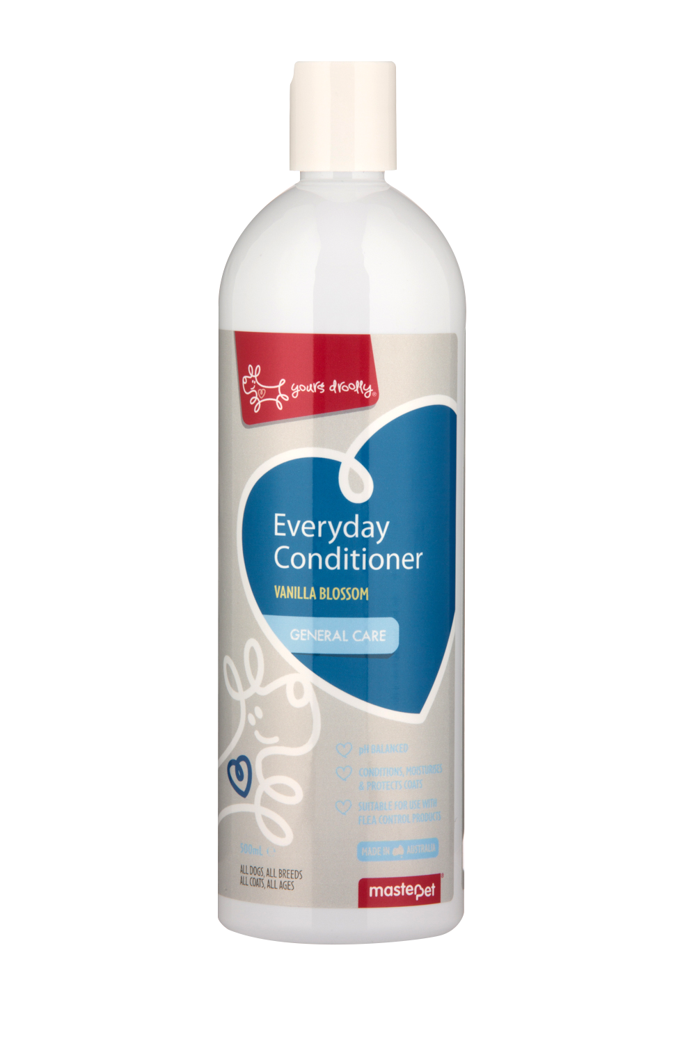 Yours Droolly Everyday Dog Conditioner Vanilla 500ml - RSPCA VIC