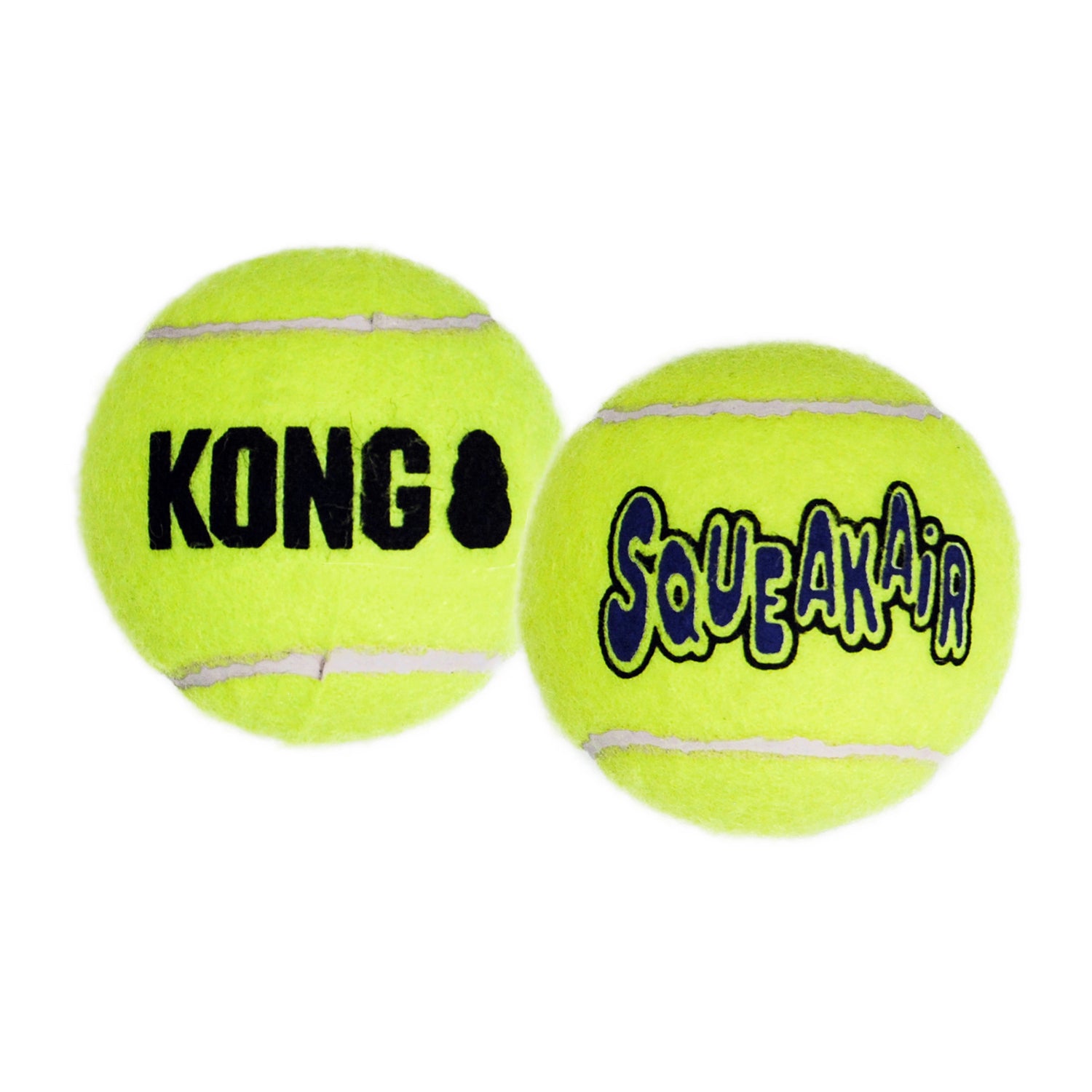 KONG Airdog SqueakAir Tennis Balls Medium 3 Pack - RSPCA VIC
