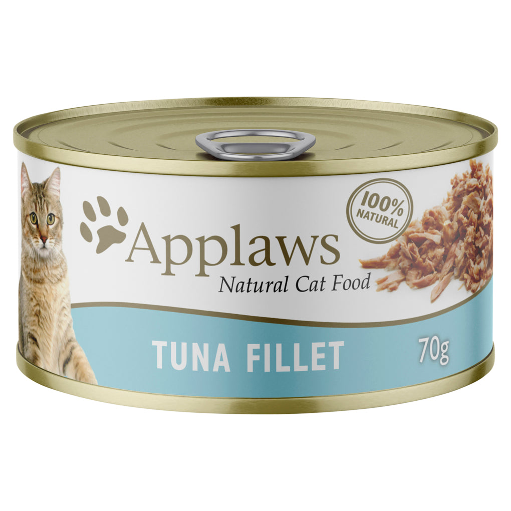Applaws Wet Cat Food Tuna Fillet 70g - RSPCA VIC
