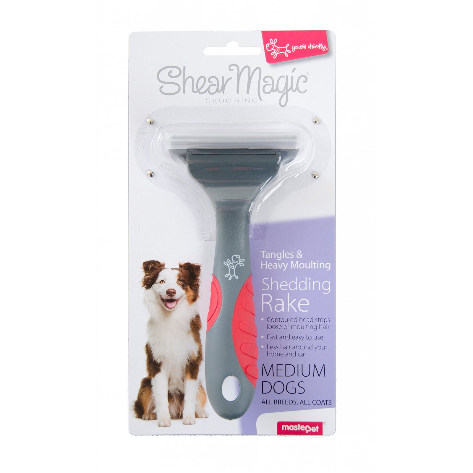 Shear Magic Shedding Rake Medium - RSPCA VIC