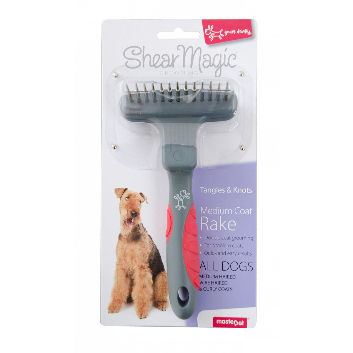Shear Magic Coat Rake Medium - RSPCA VIC