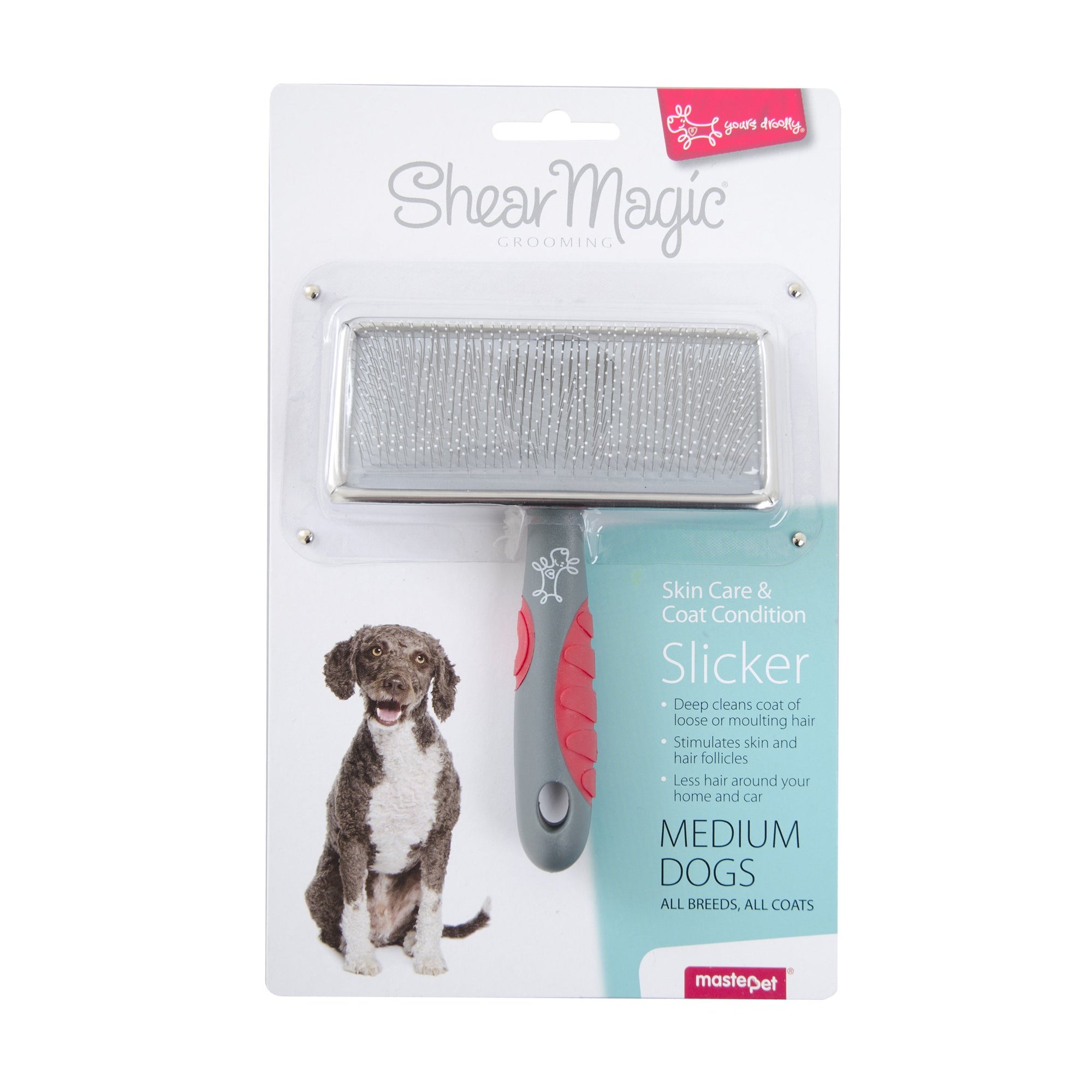 Shear Magic Slicker Brush Medium - RSPCA VIC