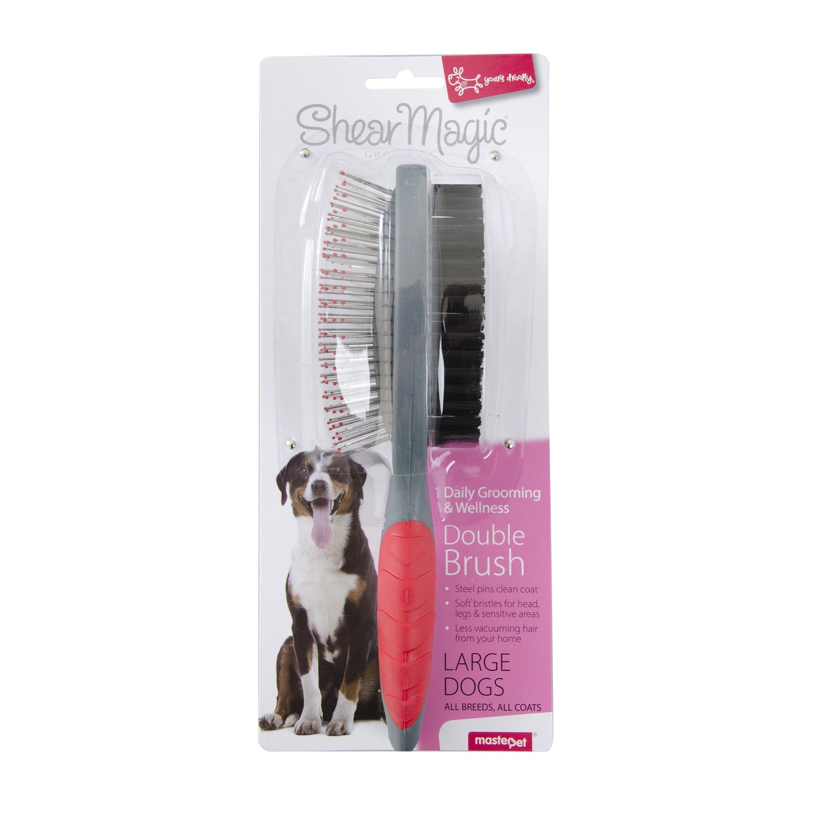 Shear Magic Double Sided Brush Large - RSPCA VIC