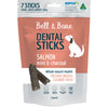 Bell &amp; Bone Salmon, Mint and Charcoal Dental Sticks - RSPCA VIC