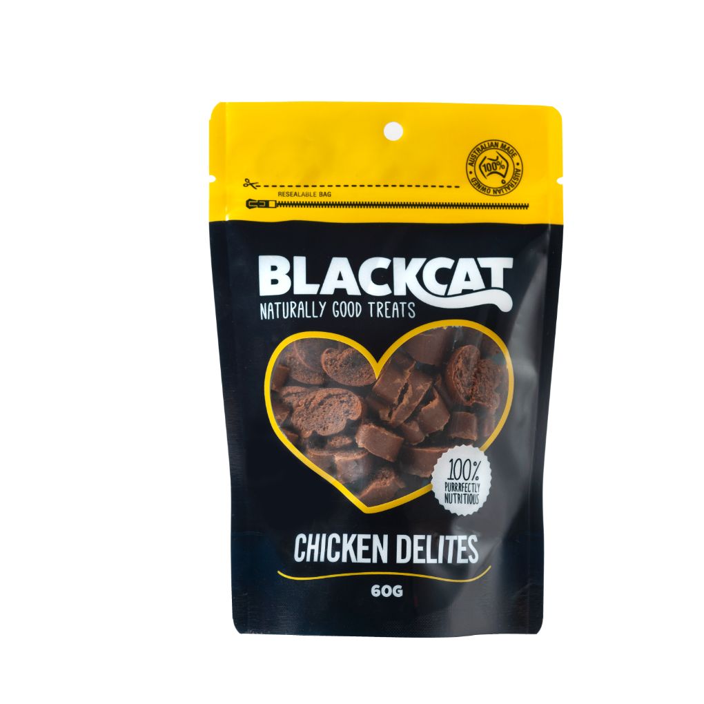 BlackCat Chicken Delites Cat Treats - RSPCA VIC