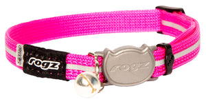 Rogz Alleycat Safeloc Collar Pink - RSPCA VIC