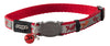 Rogz Safeloc Reflectocat Collar Red Fish - RSPCA VIC