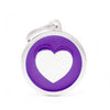 My Family Classic Heart Purple Large - RSPCA VIC