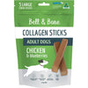 Bell &amp; Bone Collagen Dental Sticks for Adult Dogs - Chicken &amp; Blueberry - RSPCA VIC