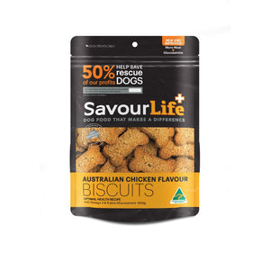 Savourlife Australian Chicken Flavour Biscuits 500g - RSPCA VIC