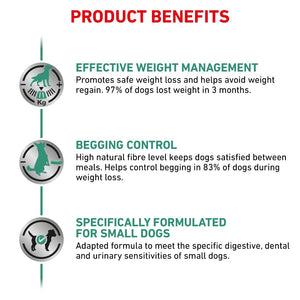 Royal Canin Veterinary Diet Satiety Weight Management for Small Dogs 3kg - RSPCA VIC