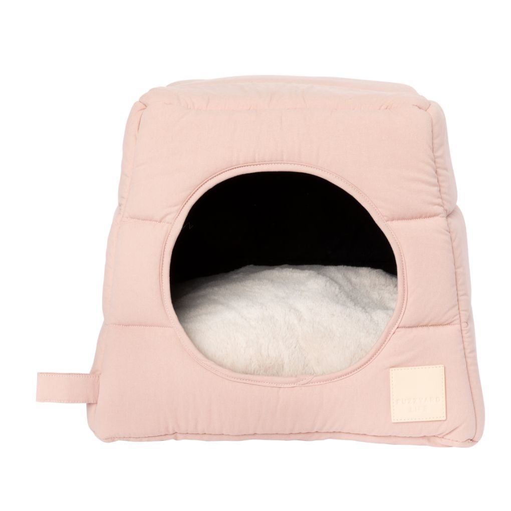 Fuzzyard Life Cat Cubby Soft Blush - RSPCA VIC