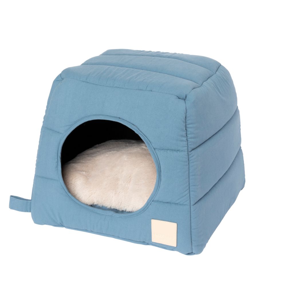Fuzzyard Life Cat Cubby French Blue - RSPCA VIC