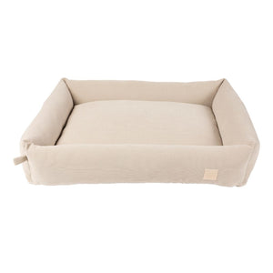 Fuzzyard Life Corduroy Dog Bed Sandstone - RSPCA VIC