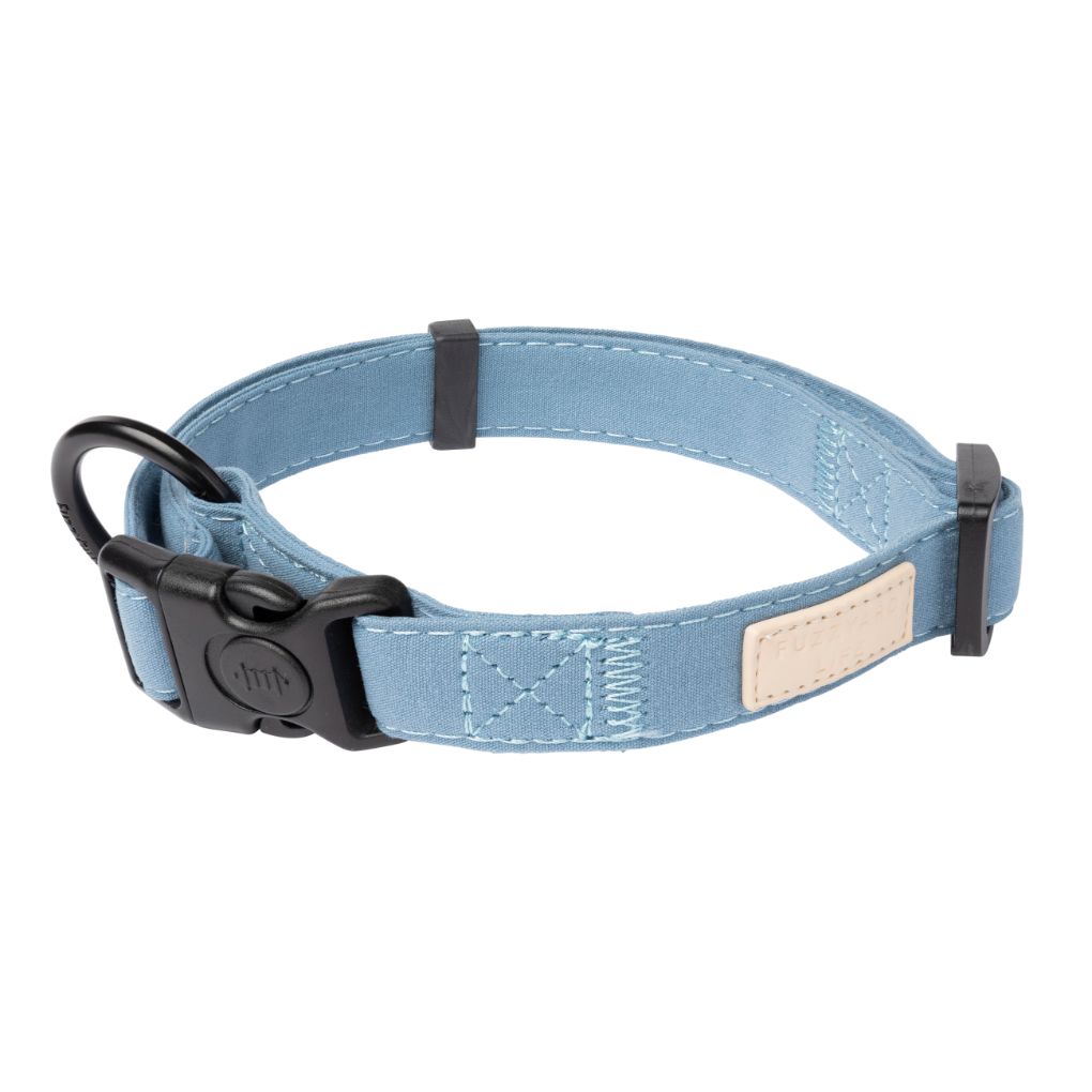 Fuzzyard Life Dog Collar French Blue - RSPCA VIC