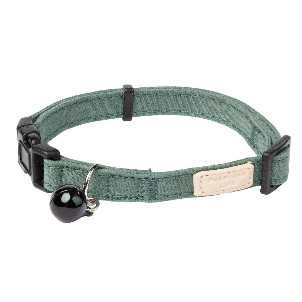 Fuzzyard Life Cat Collar Myrtle Green - RSPCA VIC