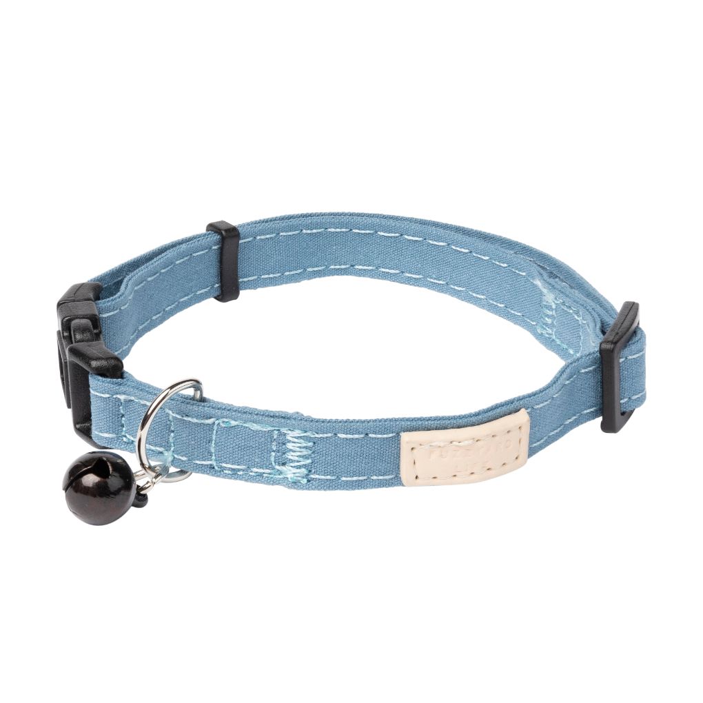 Fuzzyard Life Cat Collar French Blue - RSPCA VIC