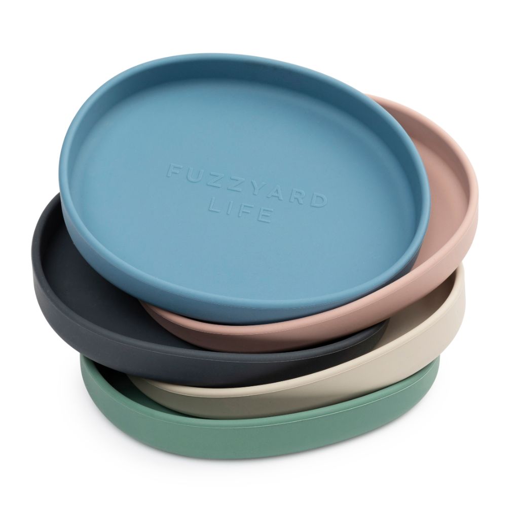 Fuzzyard Life Silicone Cat Dish Slate Grey - RSPCA VIC