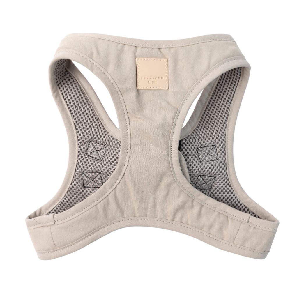 Fuzzyard Life Step In Dog Harness Sandstone - RSPCA VIC