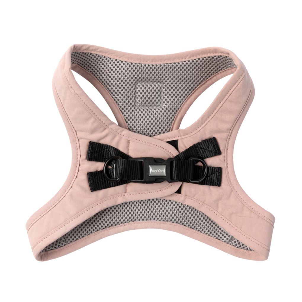 Fuzzyard Life Step In Dog Harness Soft Blush - RSPCA VIC