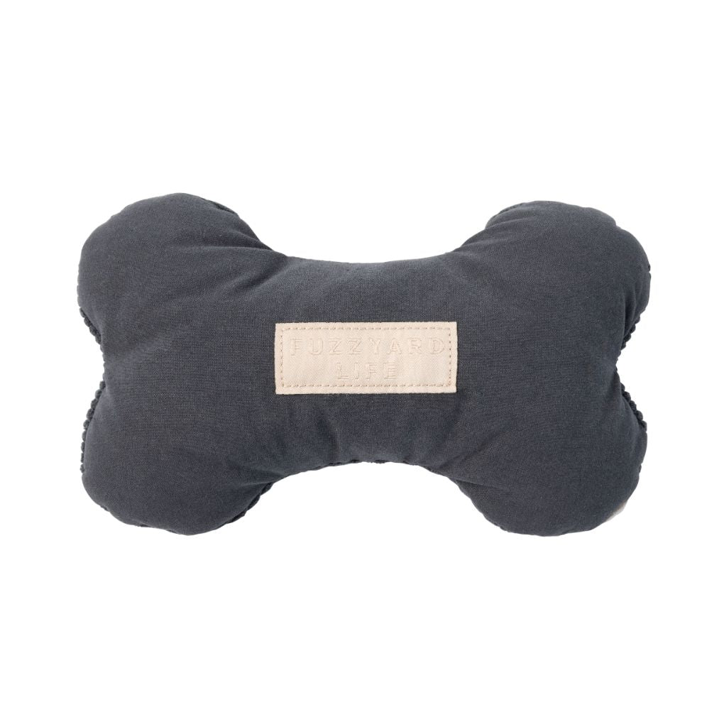 Fuzzyard Life Dog Toy Bone Slate Grey - RSPCA VIC