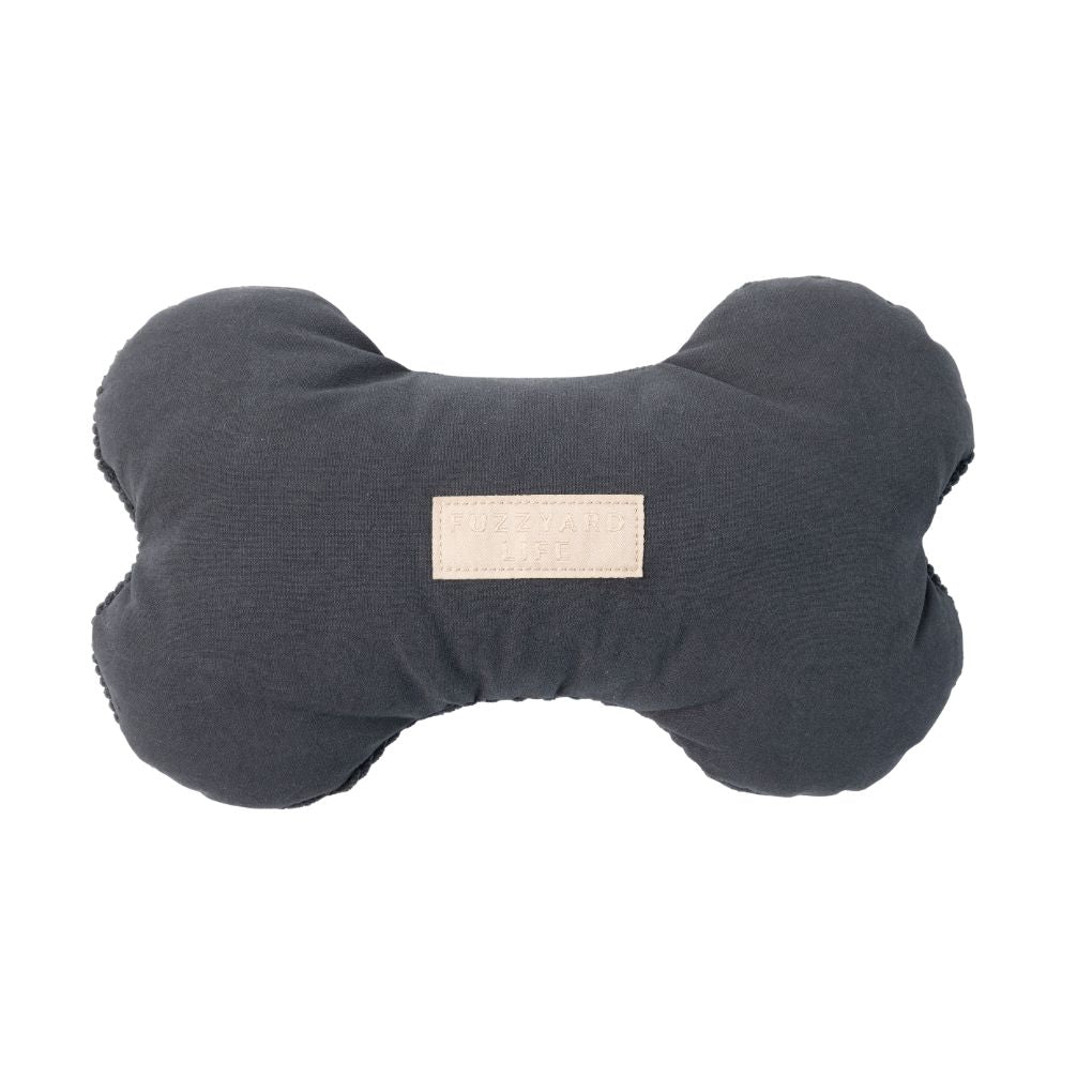 Fuzzyard Life Dog Toy Bone Slate Grey - RSPCA VIC