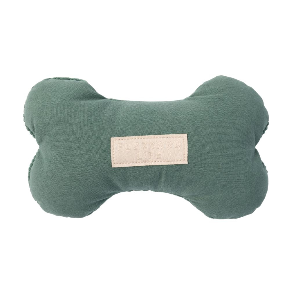 Fuzzyard Life Dog Toy Bone Myrtle Green - RSPCA VIC