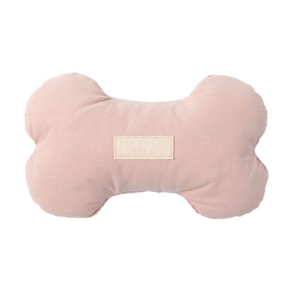 Fuzzyard Life Dog Toy Bone Soft Blush - RSPCA VIC