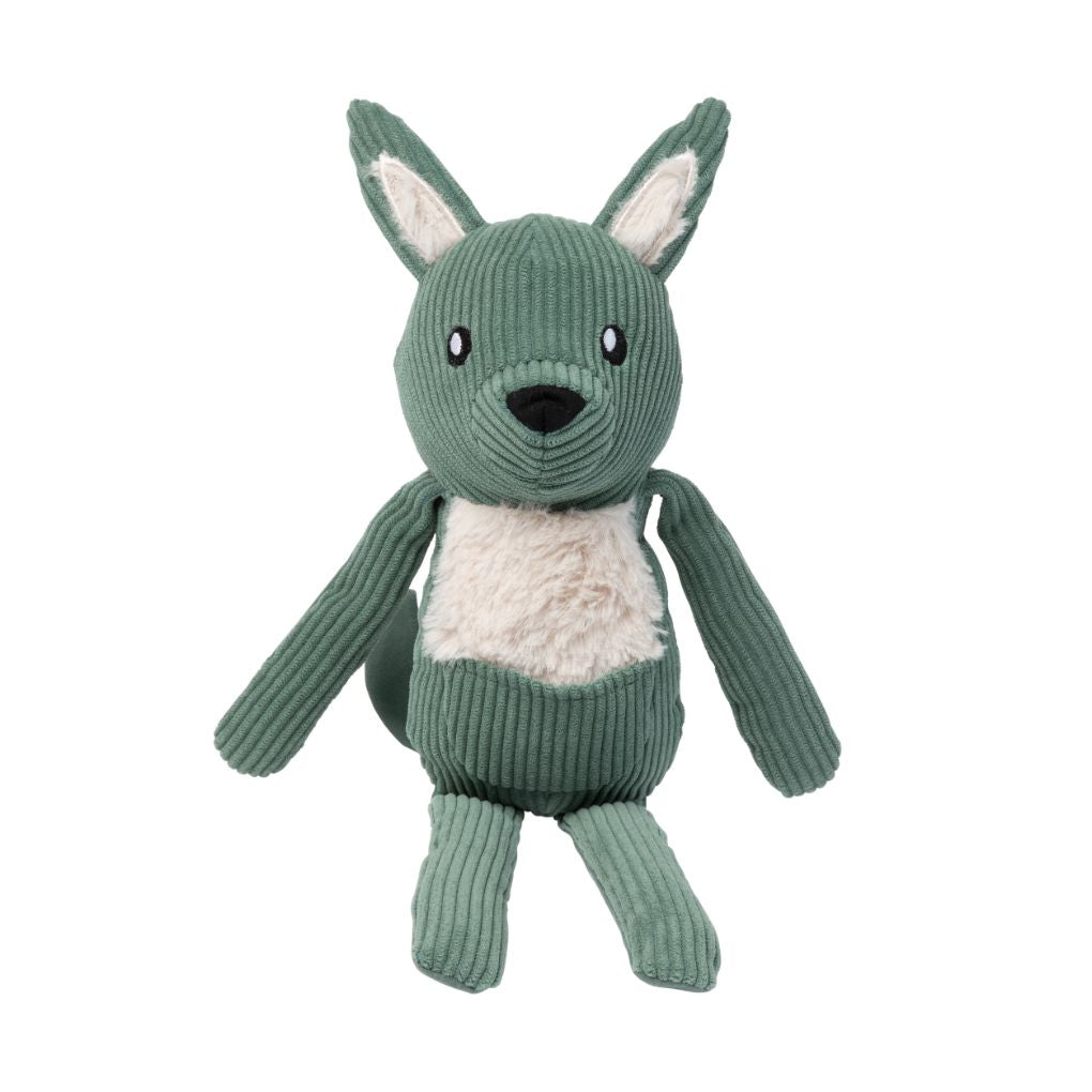Fuzzyard Life Dog Toy Myrtle Green Kangaroo - RSPCA VIC