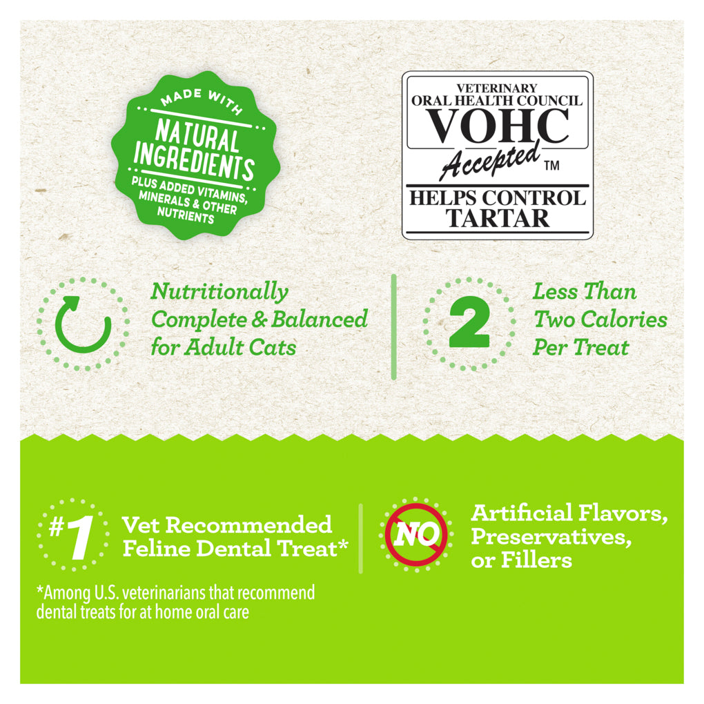 Greenies Dental Cat Treat Catnip 60g - RSPCA VIC