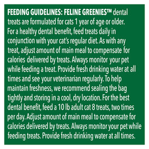 Greenies Dental Cat Treat Savoury Salmon 60g - RSPCA VIC