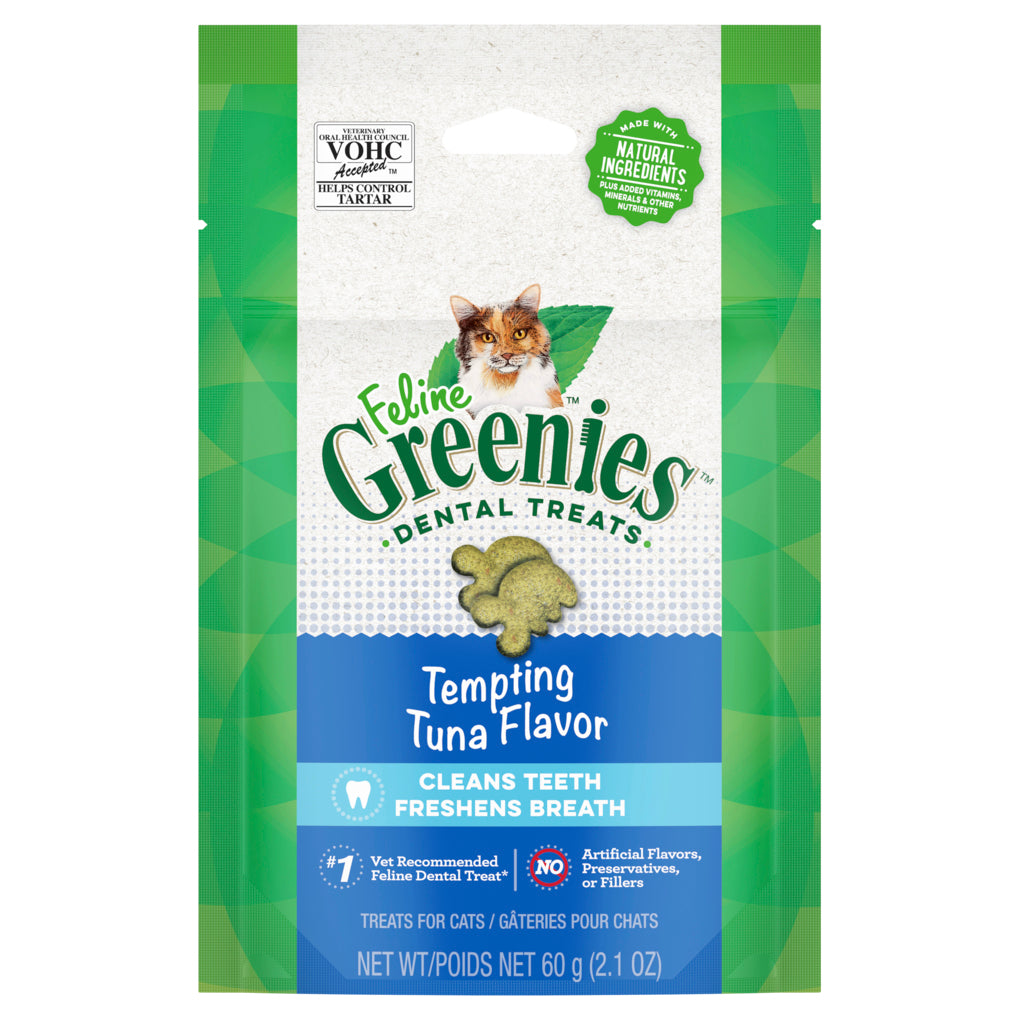 Greenies Dental Cat Treat Tempting Tuna 60g - RSPCA VIC