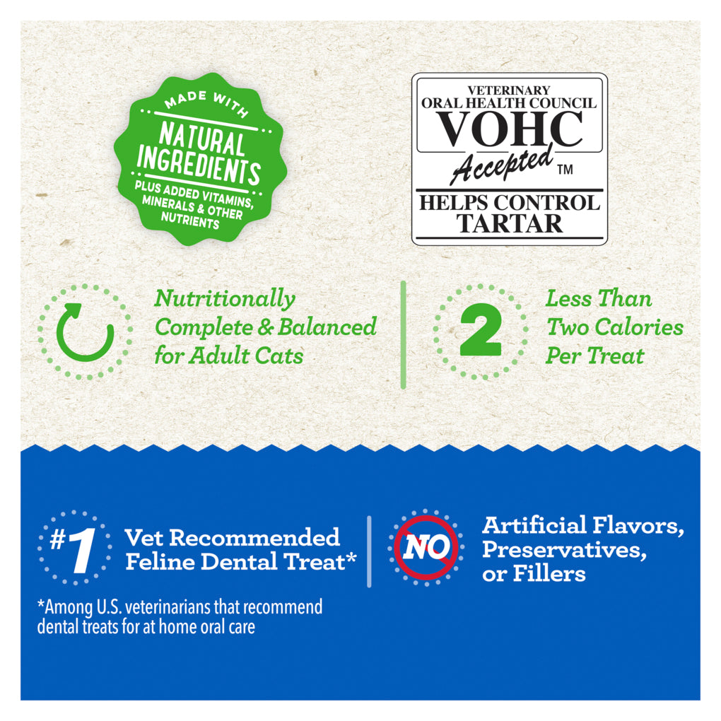 Greenies Dental Cat Treat Tempting Tuna 60g - RSPCA VIC