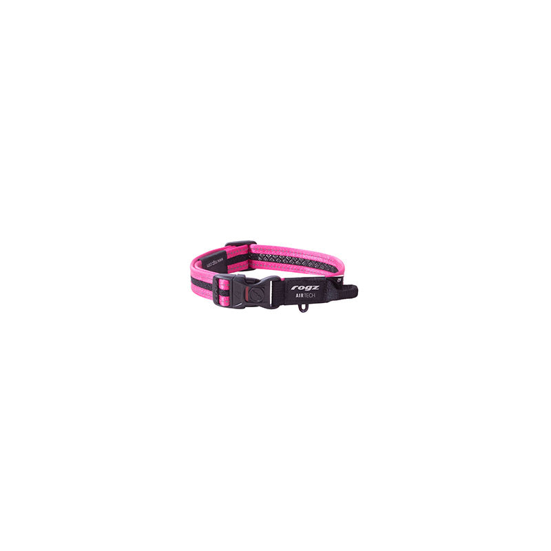 Rogz AirTech Classic Dog Collar Sunset Pink - RSPCA VIC